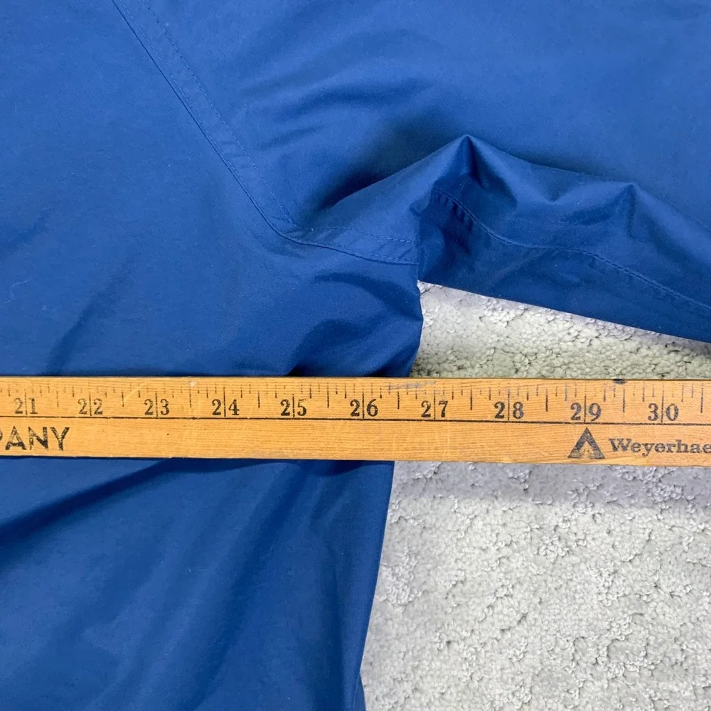 Vintage Eddie Bauer Gore Tex Jacket Mens XL Blue Hooded‎ Rain Nylon Waterproof - Picture 13 of 16